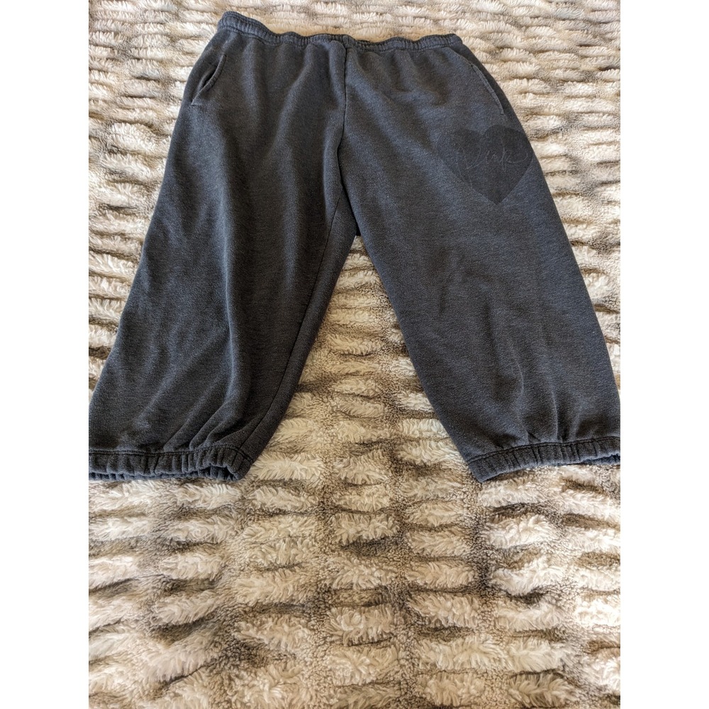 Victoria's Secret PINK Gray Cropped Sweatpants - Size M
